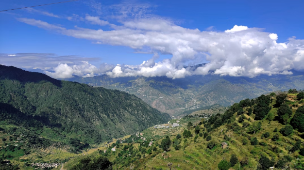 Queen of the Hills Draped in Tea Gardens and Sunrise Views